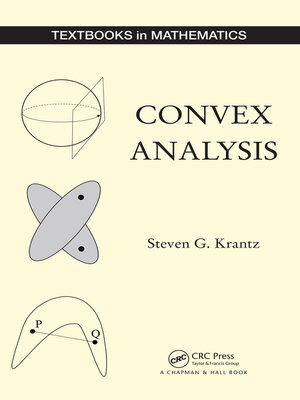 cover image of Convex Analysis